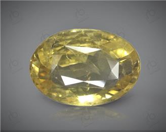 Natural Unheated & Untreated Yellow Sapphire  5.00  CTS.  (  63920  DIN  )